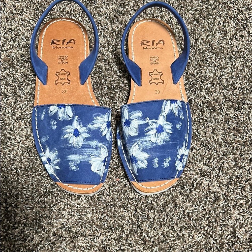 Ría Menorca blue women sandals - Picture 1 of 6
